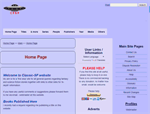Tablet Screenshot of classic-sf.com